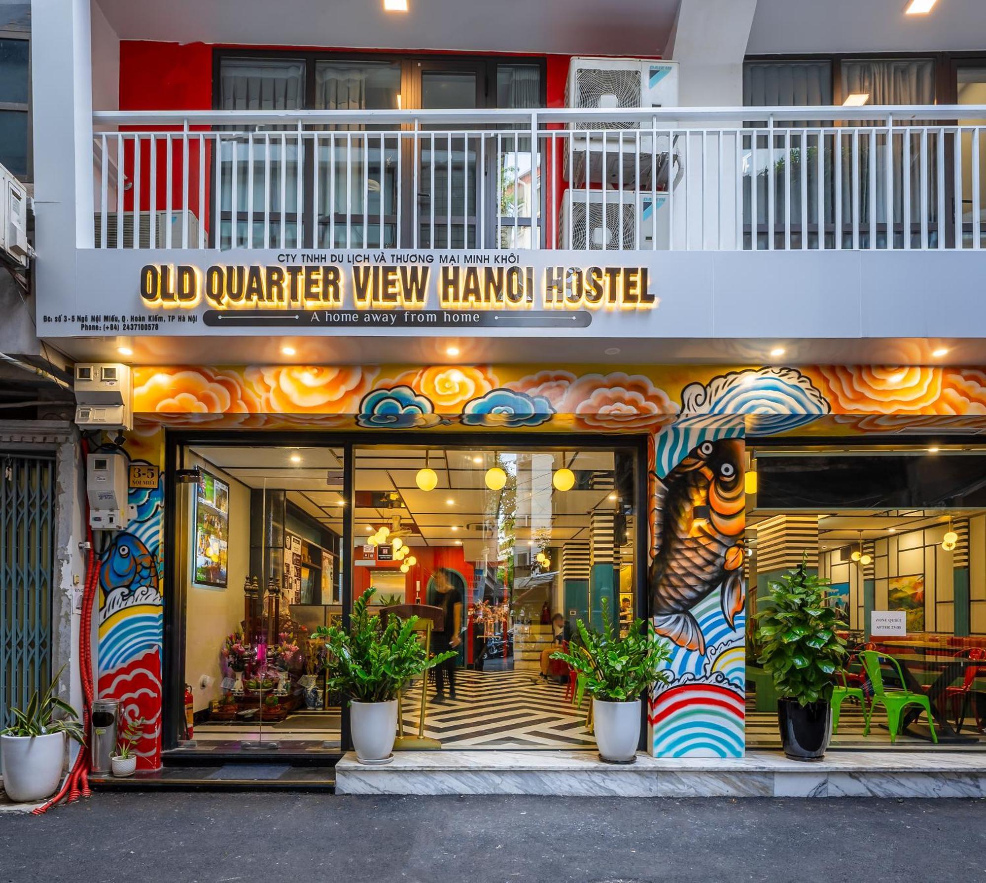 Old Quarter View Hanoi Hostel Kültér fotó